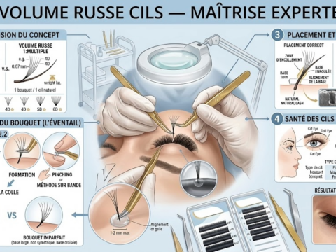 Volume Russe Cils | Maîtrise experte